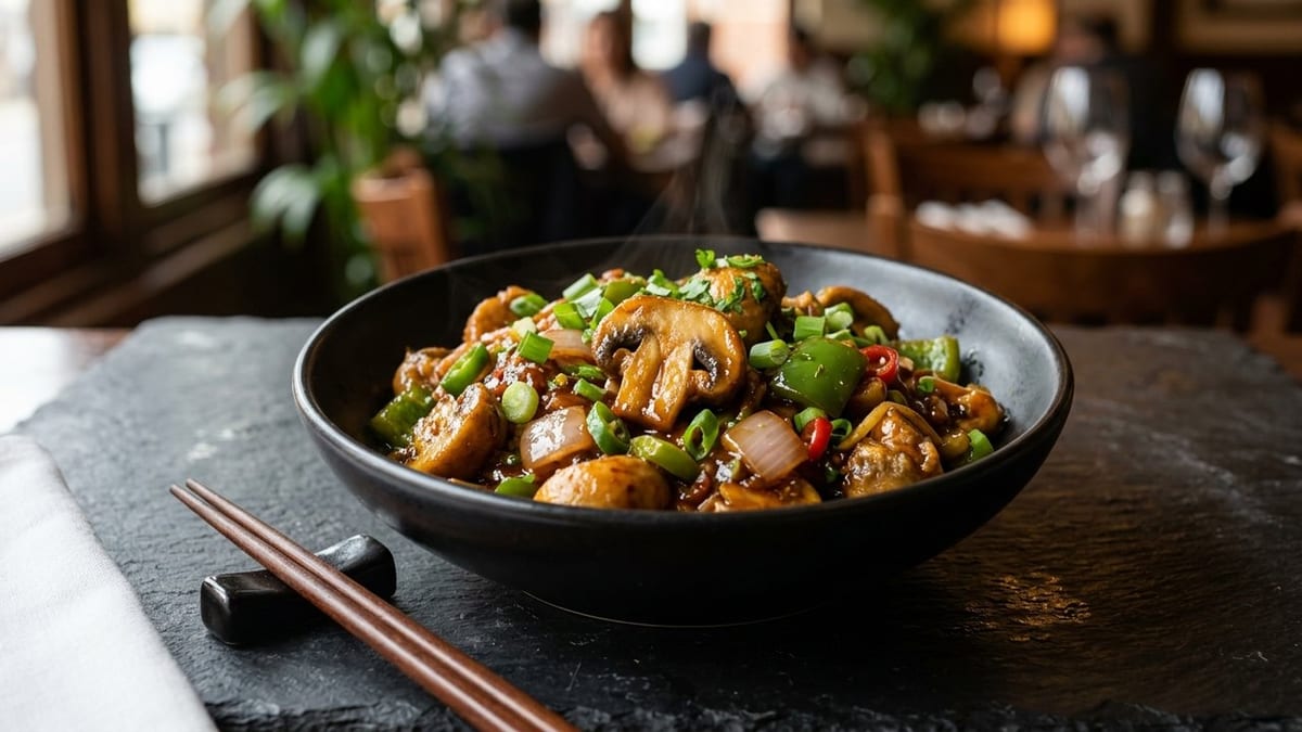 Mashroom Chilly / Manchurian