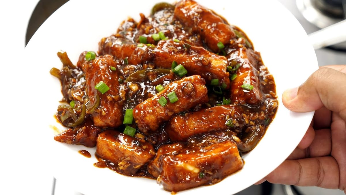 Paneer Manchurian / Chilly