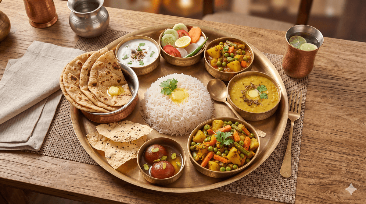 VEG THALI & MEALS